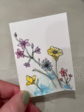 Hand-painted 2.5"x3.5" Mini Cards